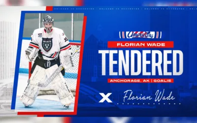 TENDER ALERT: The Rochester Jr. Americans Sign Goalie Florian Wade as Final Tender Before NAHL Draft