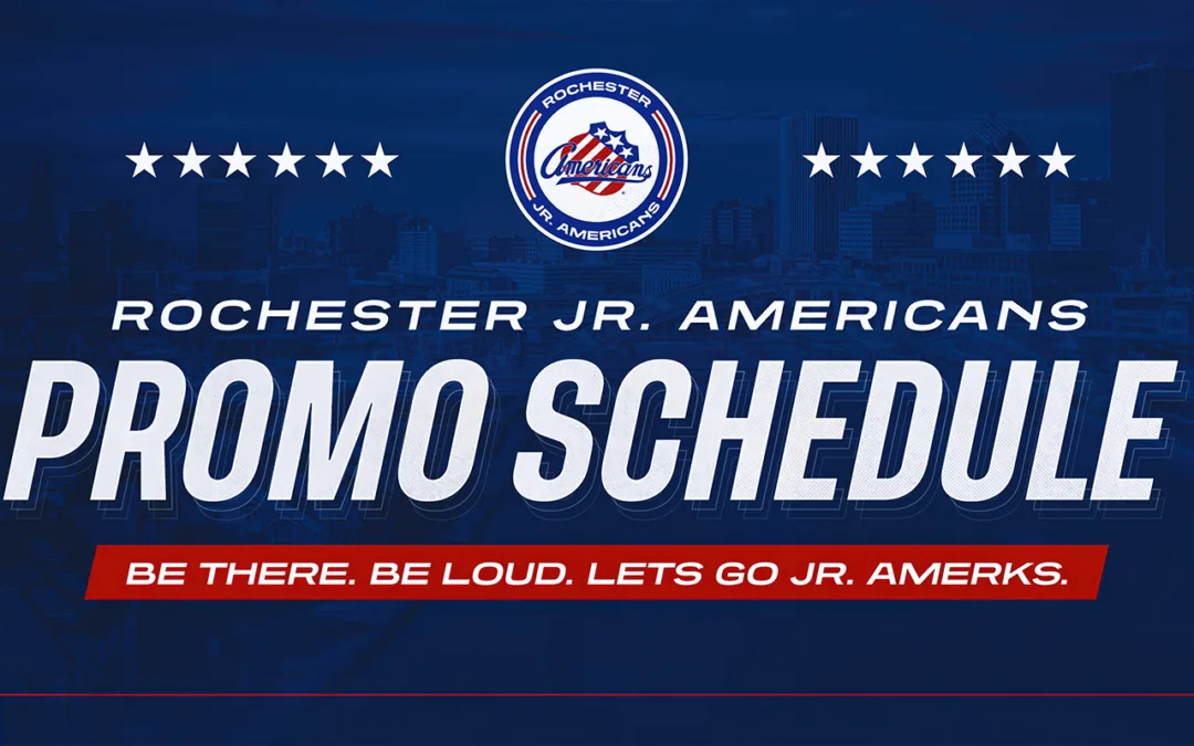 Rochester Jr. Americans Announce 2023-24 Promotional Schedule