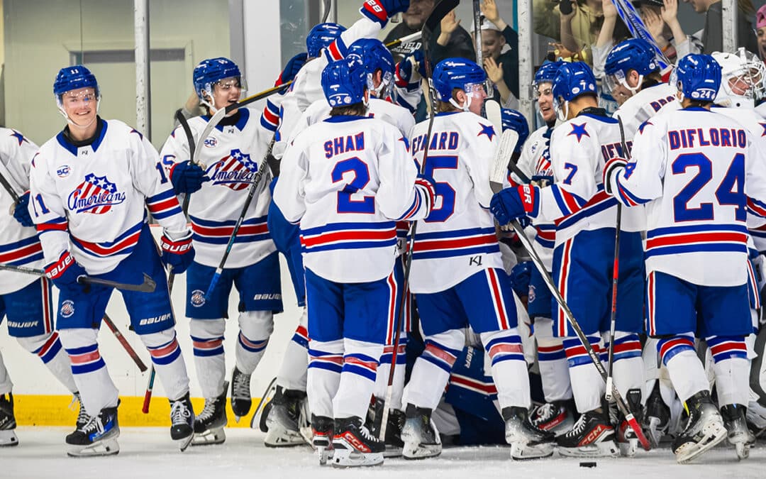 The Jr. Americans Host Rival Maine In Rowdy Town For Franchise’s First East Division Final