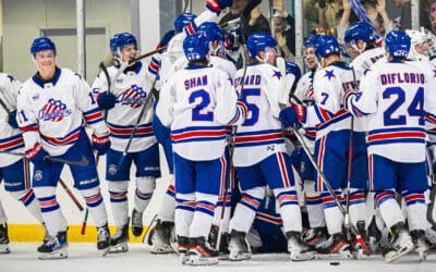 The Jr. Americans Host Rival Maine In Rowdy Town For Franchise’s First East Division Final