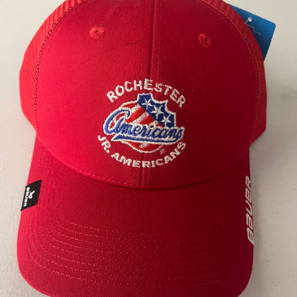 Jr. Amerks Red NAHL Hat