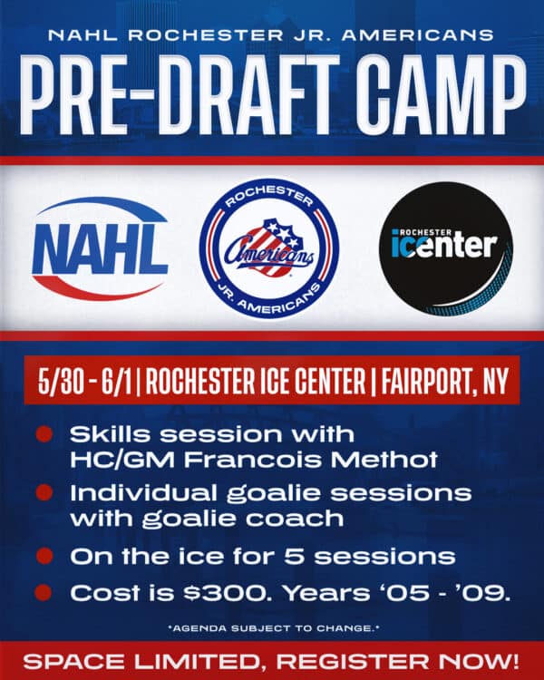NAHL Jr. Amerks 2025 Pre-Draft Camp
