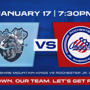Jan. 17 | Rochester Jr. Americans vs New Hampshire Mountain Kings