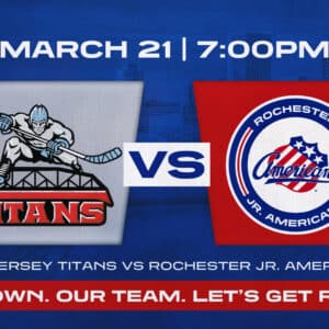 Mar. 21 | Rochester Jr. Americans vs New Jersey Titans