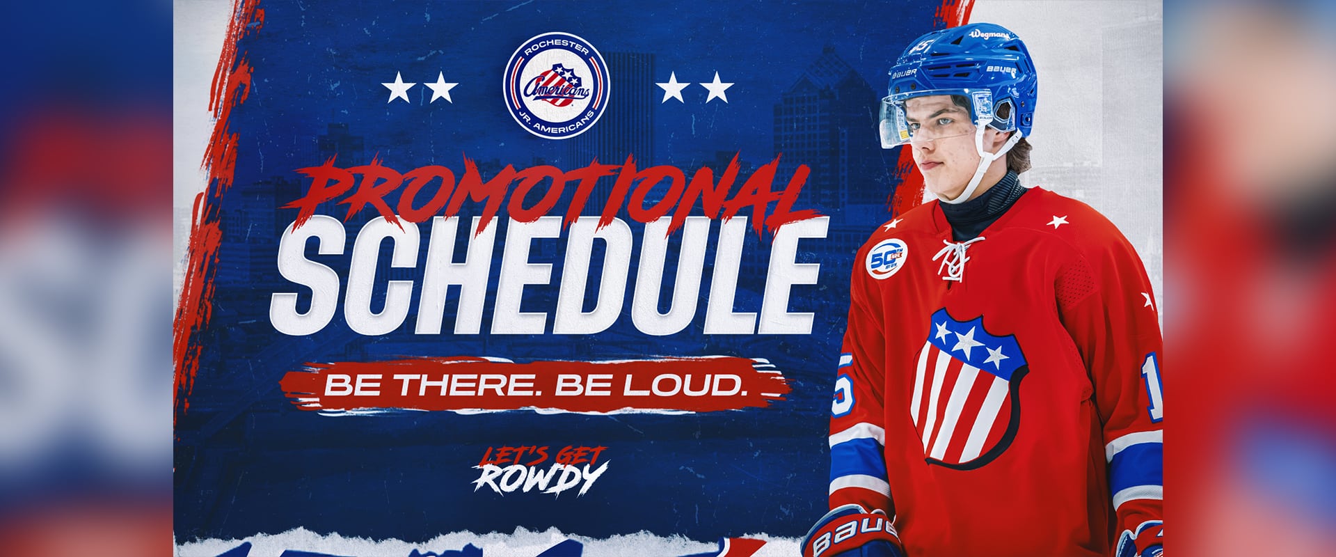Rochester Jr. Americans Unveil 2025-26 Promotional Schedule