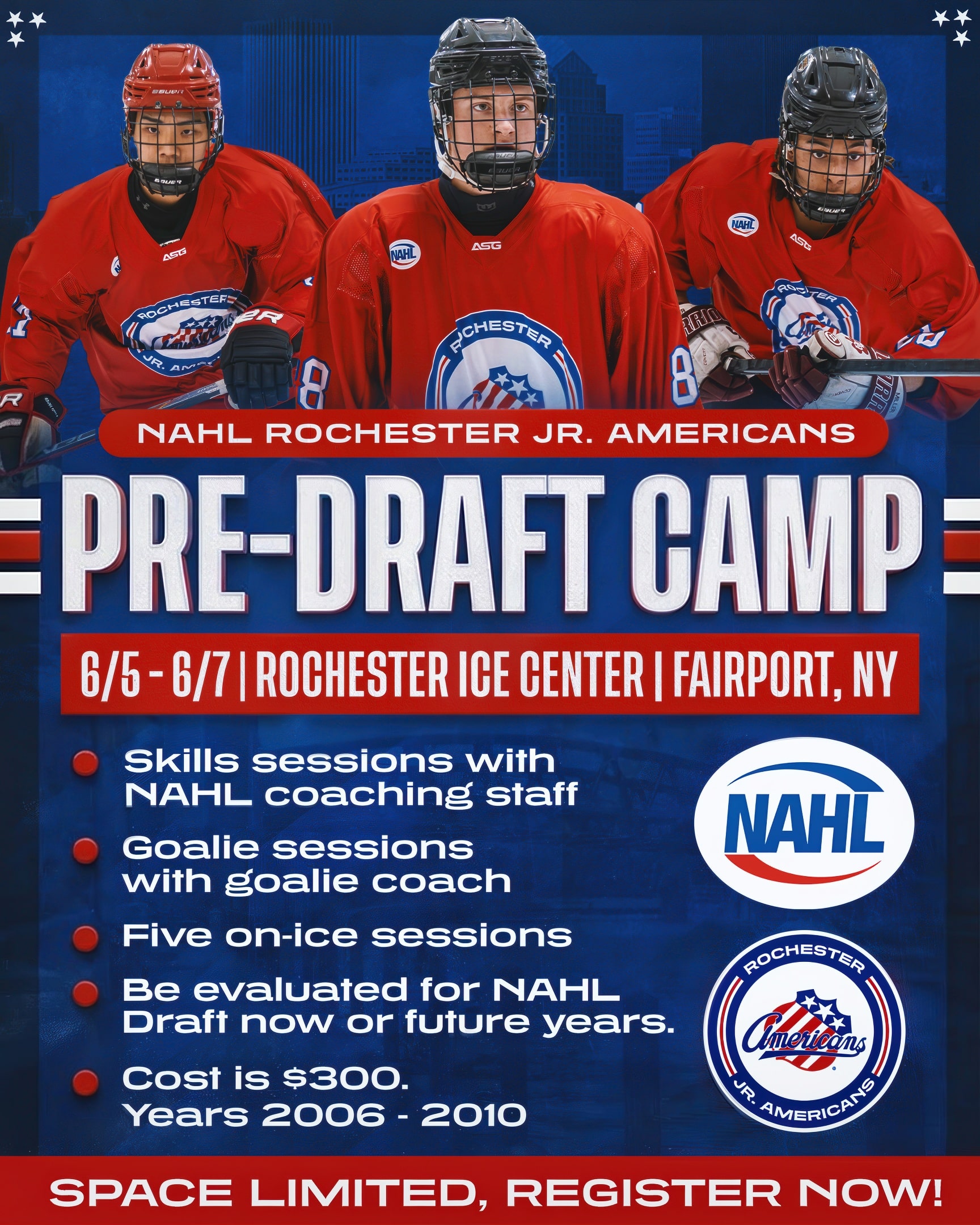 Jr. Americans 2026 Pre-Draft Camp