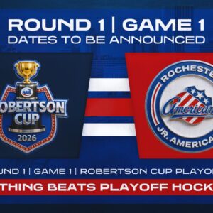 Round 1 | Game 1 | Jr. Americans 2026 Robertson Cup Playoffs